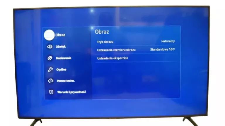 TV SAMSUNG UHD AU7100 50'' 125CM + PUDEŁKO