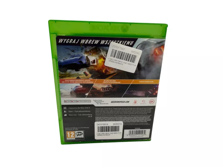 GRA XBOX ONE NEED FOR SPEED PAYBACK