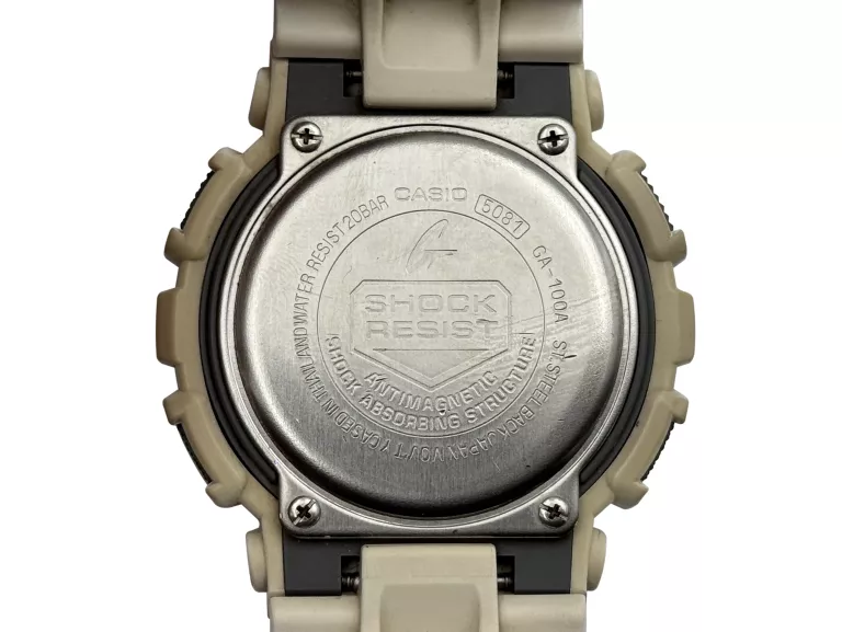 ZEGAREK MĘSKI CASIO G-SHOCK GA-100A-7AER WR200