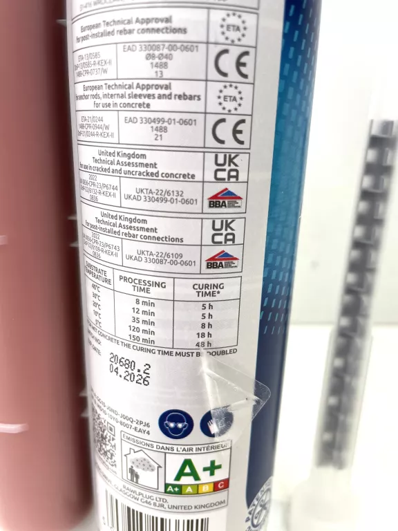 KOTWA CHEMICZNA RAWLPLUG R-KEX II 600 ML