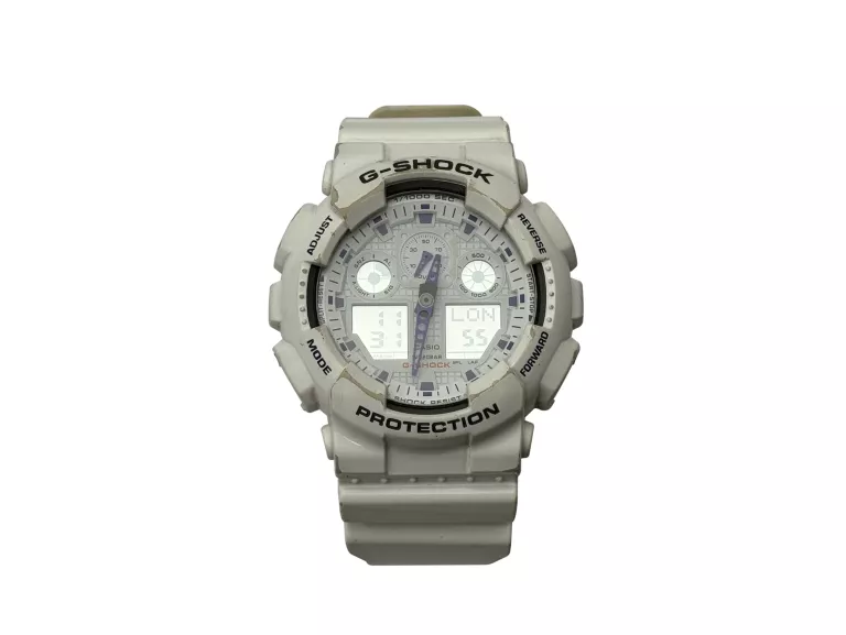 ZEGAREK MĘSKI CASIO G-SHOCK GA-100A-7AER WR200