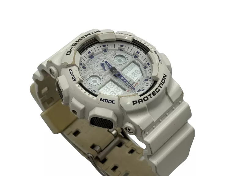 ZEGAREK MĘSKI CASIO G-SHOCK GA-100A-7AER WR200
