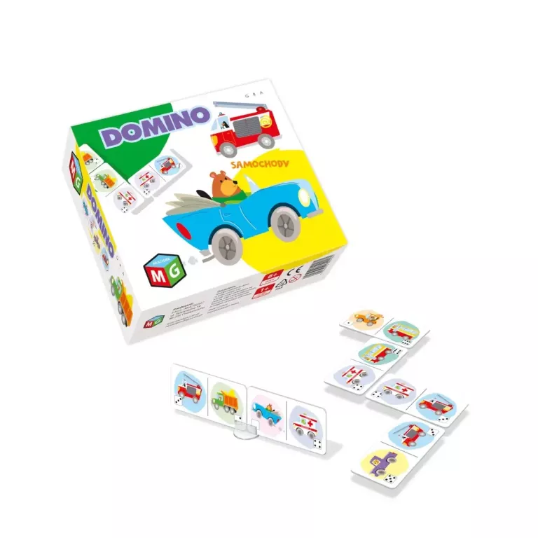 GRA PLANSZOWA DOMINO SAMOCHODY FUNIVERSE