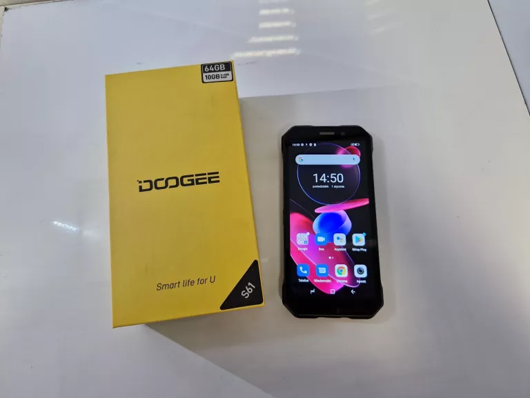 DOOGEE S61 6/64GB GWAR BUDOWLANY
