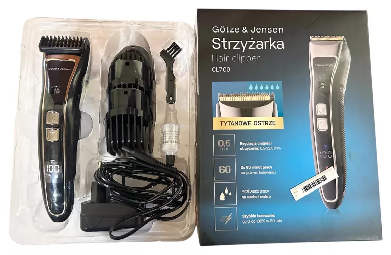 STRZYŻARKA DO WŁOSÓW GOTZE & JENSEN CL700