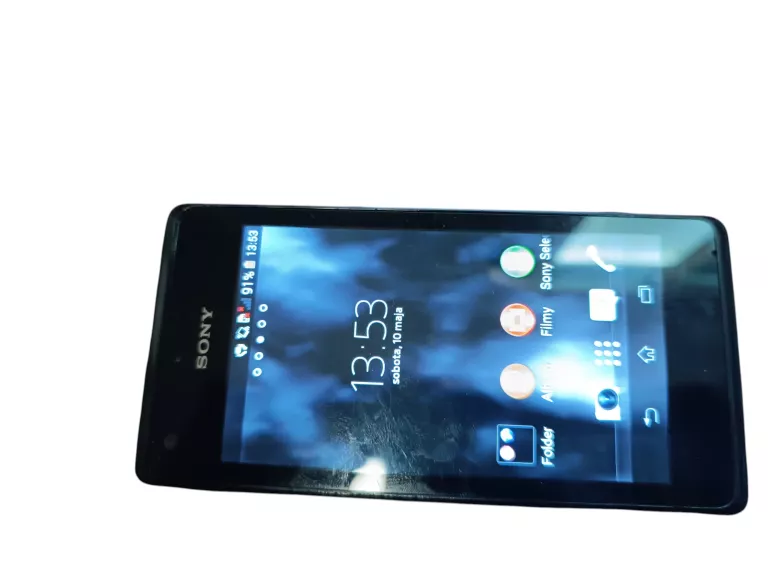 TELEFON SMARTFON SONY XPERIA M 1 GB / 4 GB 3G CZARNY