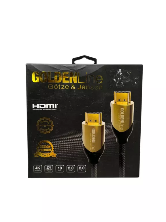 KABEL HDMI 2.0 GÖTZE & JENSEN HCG202K-A/A 2M