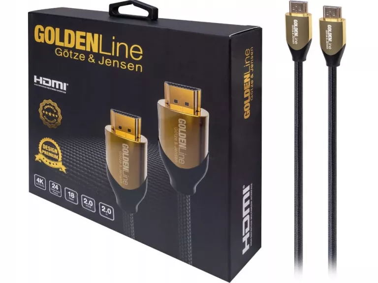 KABEL HDMI 2.0 GÖTZE & JENSEN HCG202K-A/A 2M