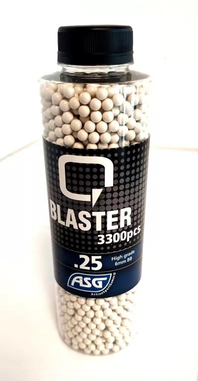 ZESTAW KULEK DO ASG BLASTER 3300 SZT. 6MM ORYGINALNIE ZAPAKOWANE