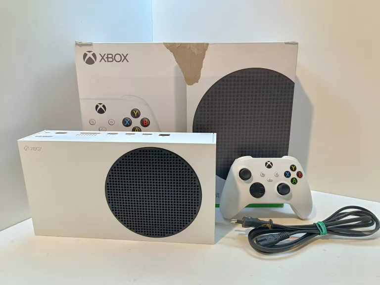 KONSOLA - XBOX SERIES X/S 500GB + PAD + OKABLOWANIE / PUDEŁKO