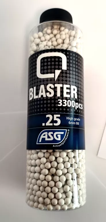 ZESTAW KULEK DO ASG BLASTER 3300 SZT. 6MM ORYGINALNIE ZAPAKOWANE