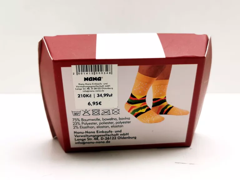 SKARPETKI BURGER SOCKEN 35-42