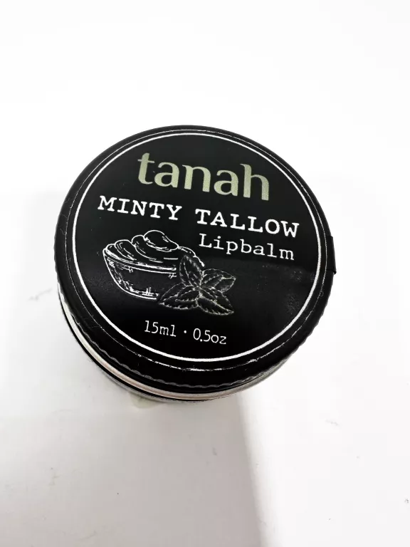 TANAH MINTY TALLOW BALSAM DO UST | BALSAM ŁOJOWO-MIODOWY O ZAPACHU MIĘTY