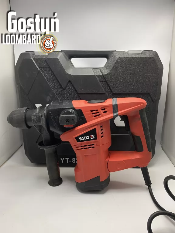 MŁOTOWIERTARKA SDS PLUS 1500 W - YATO YT-82127 + WALIZKA