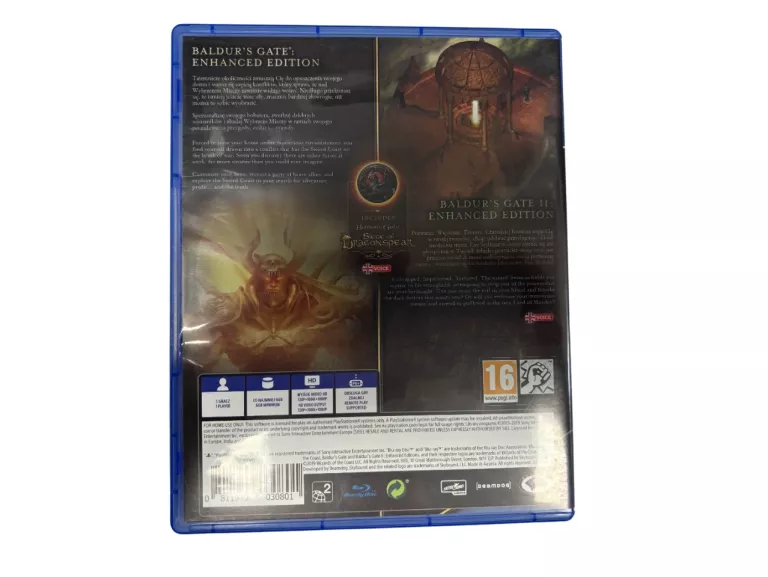 GRA NA PLAYSTATION 4 BALDUR'S GATE / BALDUR'S GATE II ENHANCED EDITION
