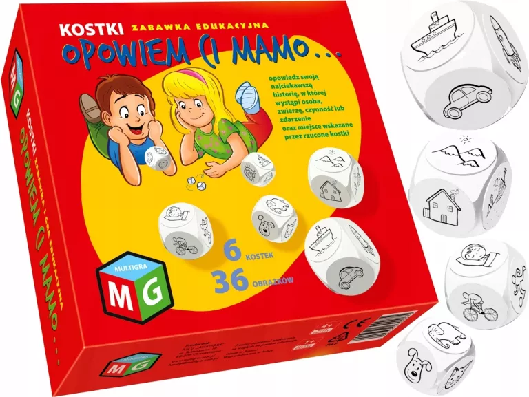 GRA PLANSZOWA OPOWIEM CI MAMO MULTIGRA