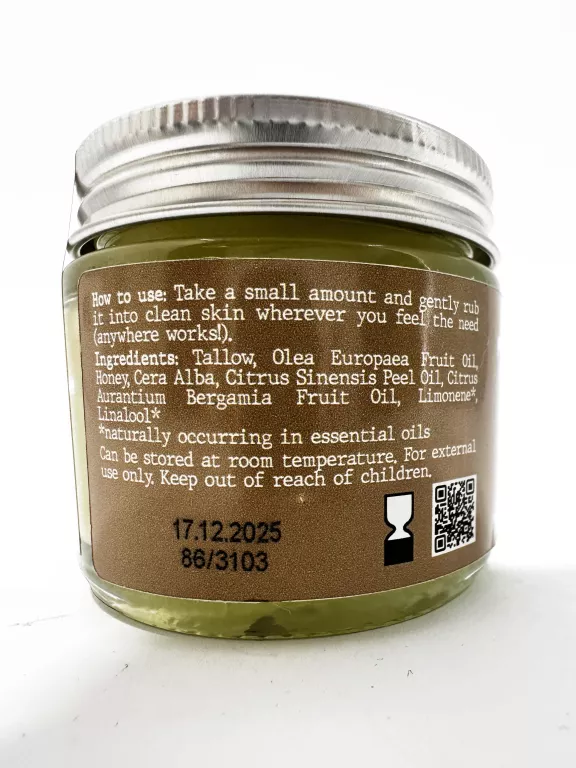 TANAH MIRACLE TALLOW & HONEY BALM | CUDOWNY BALSAM ŁOJOWO-MIODOWY
