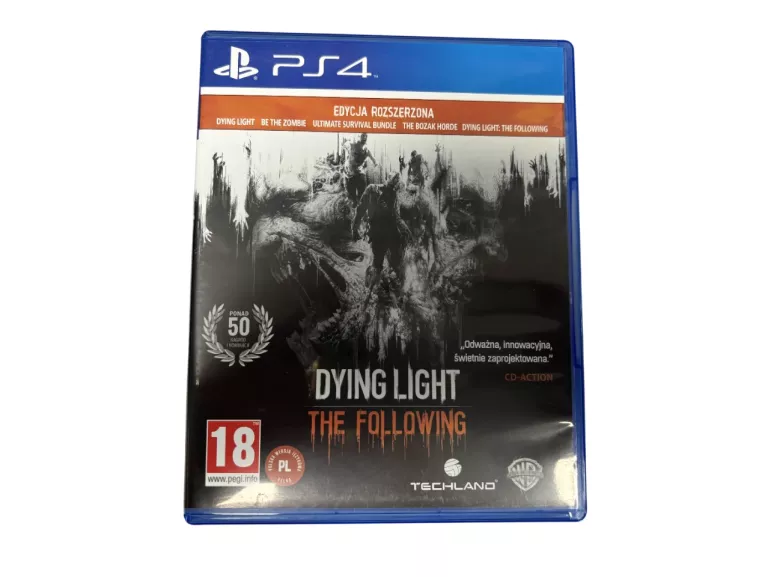 GRA NA PLAYSTATION 4 (PS4) DYING LIGHT THE FOLLOWING EDYCJA ROZSZERZONA