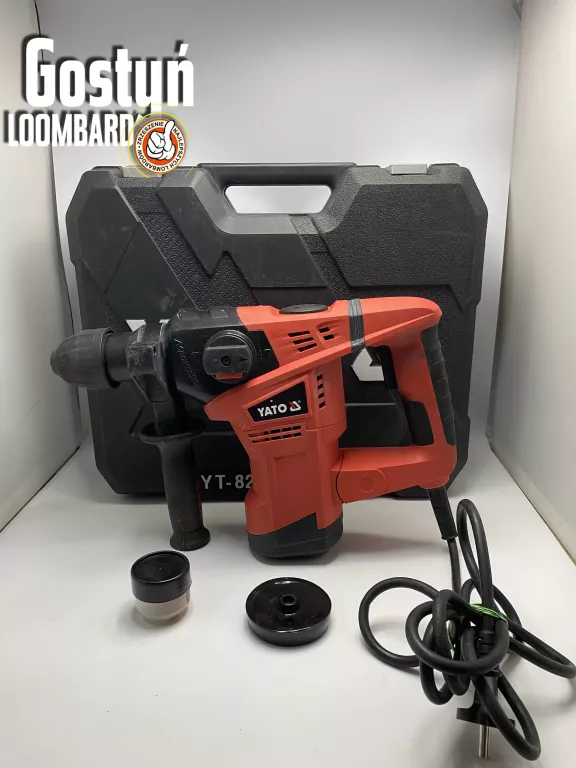 MŁOTOWIERTARKA SDS PLUS 1500 W - YATO YT-82127 + WALIZKA