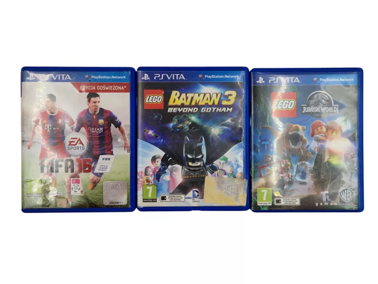 KONSOLA PRZENOŚNA SONY PLAYSTATION VITA SLIM PCH-2016 + 3 GRY