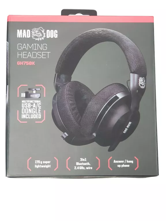 SŁUCHAWKI MAD DOG GH750K