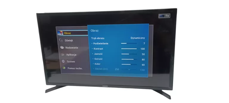 TELEWIZOR LED SAMSUNG UE32J5000AW 32" FULL HD , PILOT