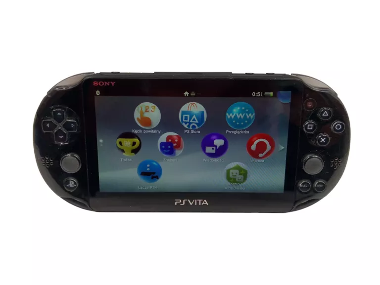 KONSOLA PRZENOŚNA SONY PLAYSTATION VITA SLIM PCH-2016 + 3 GRY