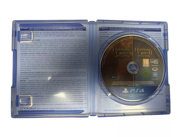 GRA NA PLAYSTATION 4 BALDUR'S GATE / BALDUR'S GATE II ENHANCED EDITION