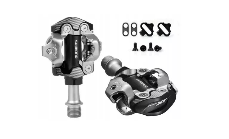 PYSZNE PEDAŁY SHIMANO GRX SPD PD-M8100-UG DWUSTOPNIOWE CZARNE STAN IDEAŁ
