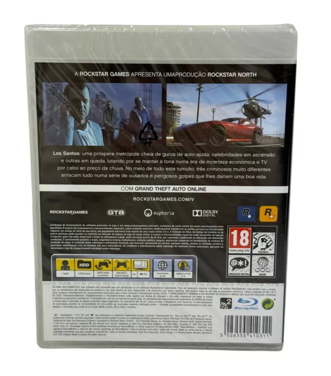 GRA PS3 GTA V W FOLII