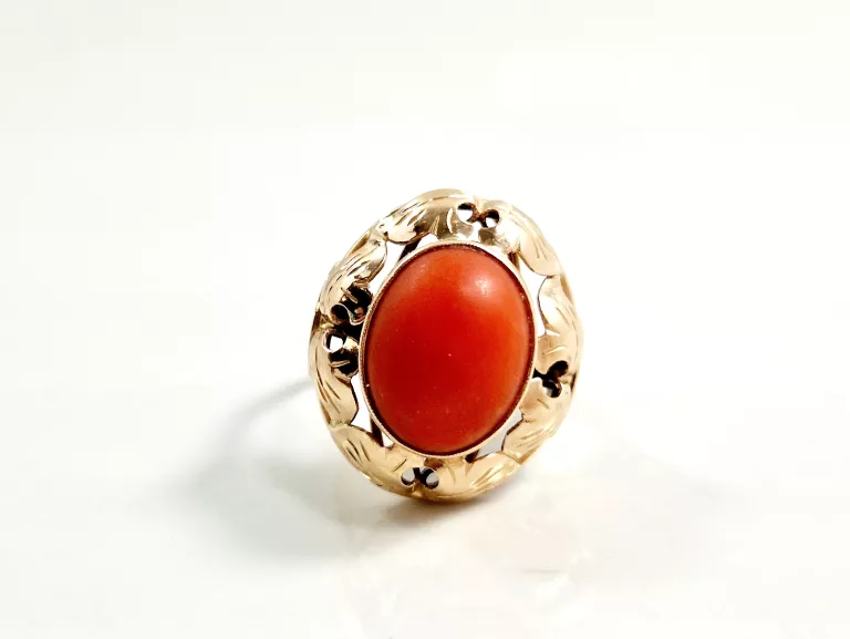 zloty-pierscionek-z-koralem-585-730g-r18-stan-11323-2