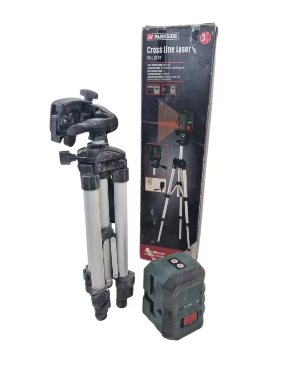 PARKSIDE LASER KRZYŻOWY PKLL 10 B3 ZE STATYWEM