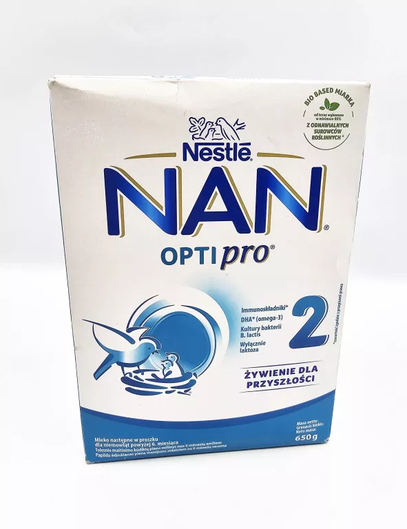 MLEKO MODYFIKOWANE NESTLE NAN OPTI PRO 2 / 650 G