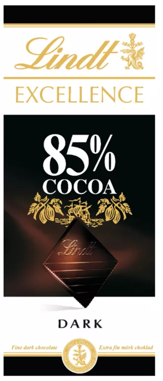 LINDT EXCELLENCE GORZKA CZEKOLADA 85% KAKAO 100G 3046920028363