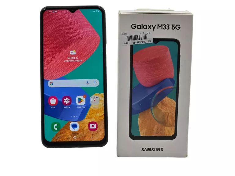 TELEFON SAMSUNG GALAXY M33 5G 6/128GB 50/8MPX 6.6" 120HZ 5000MAH