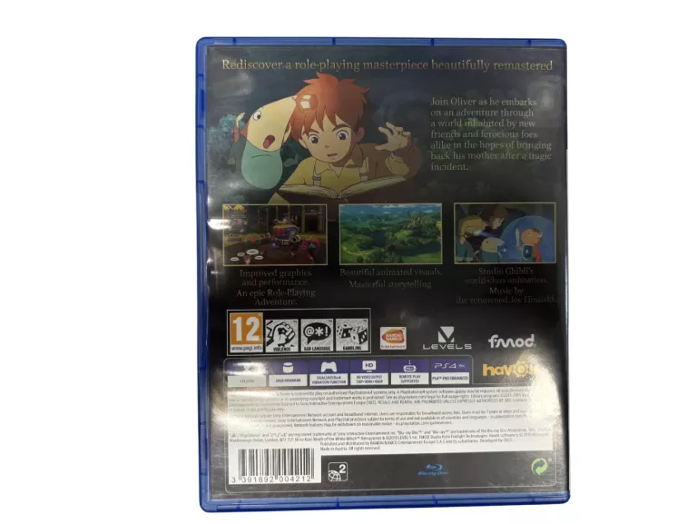 GRA NA PS4 NI NO KUNI WRATH OF THE WHITE WITCH REMASTERED