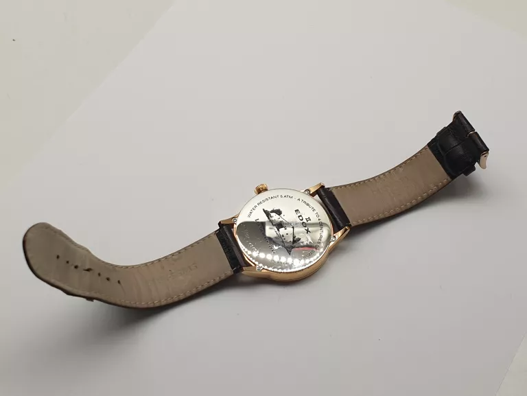 ZEGAREK MĘSKI EDOX LES VAUBERTS BIG DATE 63001 37R AIR
