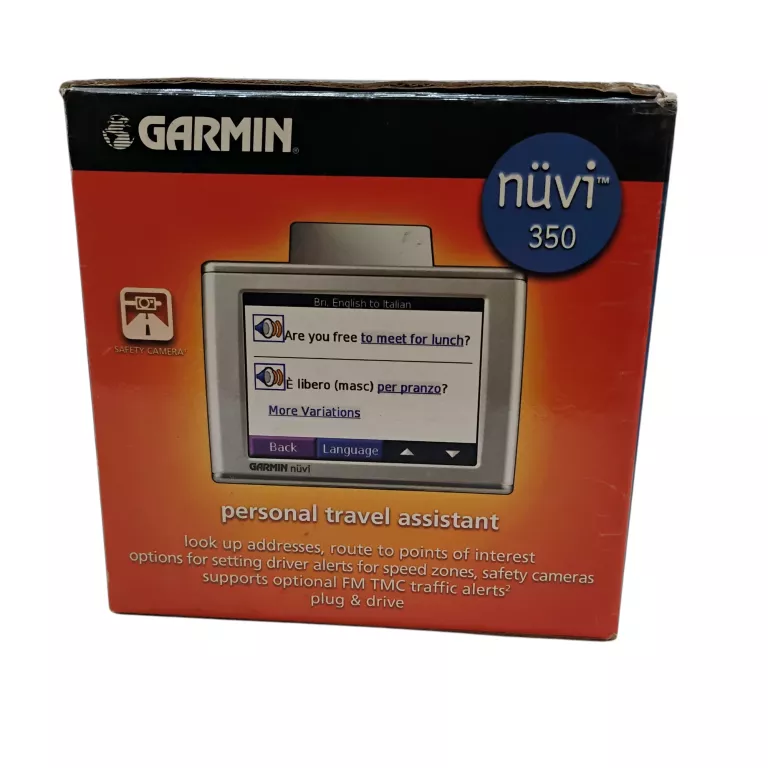 NAWIGACJA GARMIN NUVI 350 KOMPLET + PUDEŁKO
