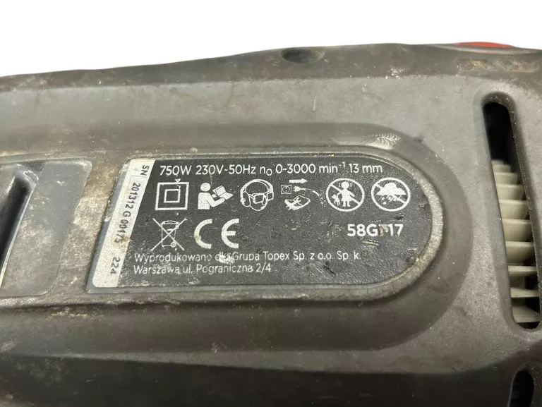 WIERTARKA GRAPHITE 58G717 750W