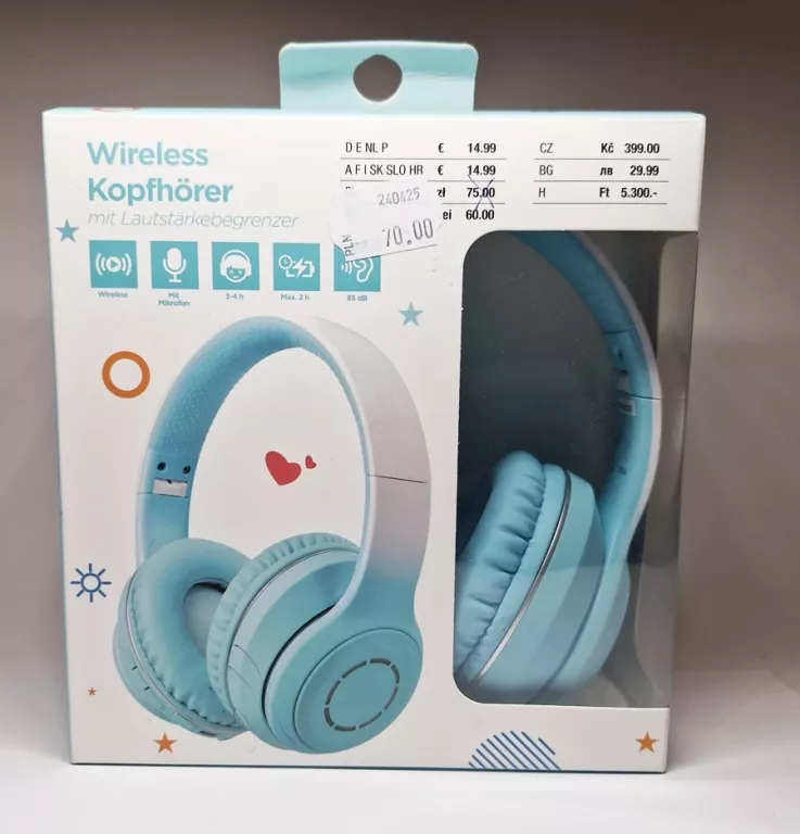 SŁUSHAWKI NAUSZNE WIRELESS