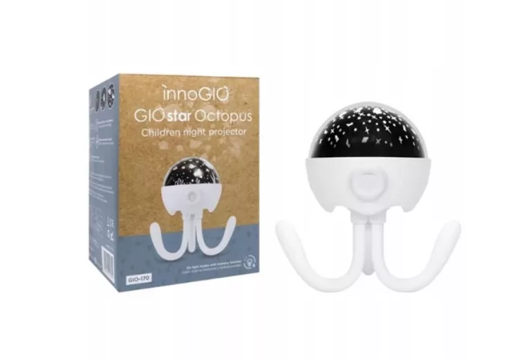 PROJEKTOR DLA DZIECI LAMPKA INNOGIO GIOSTAR OCTOPUS GIO-170