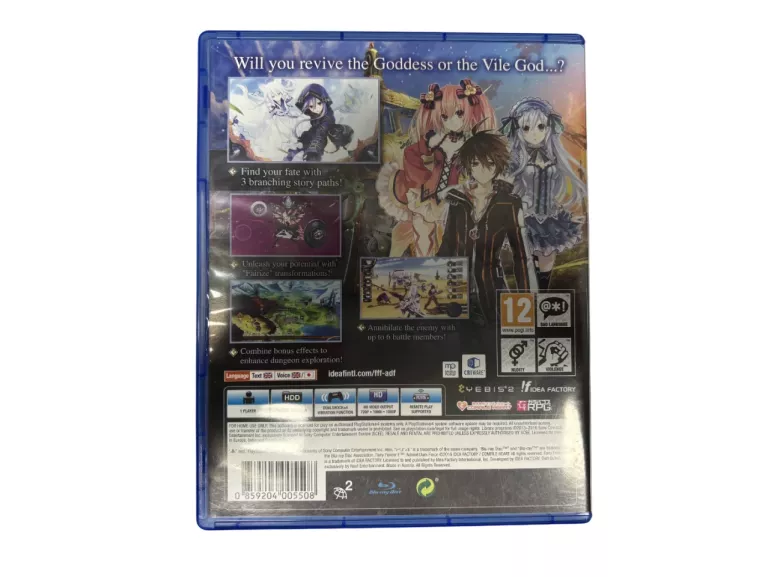 GRA NA PLAYSTATION 4 (PS4) FAIRY FENCER F: ADVENT DARK FORCE