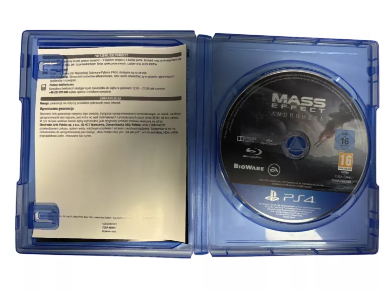 GRA NA PLAYSTATION 4 (PS4) MASS EFFECT ANDROMEDA - POLSKIE NAPISY!