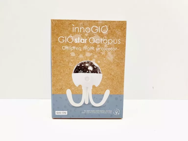 PROJEKTOR DLA DZIECI LAMPKA INNOGIO GIOSTAR OCTOPUS GIO-170