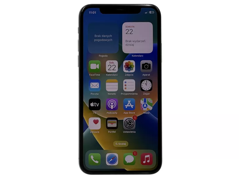 TELEFON APPLE IPHONE X 256GB BAT. 100% 5.8" 12MPIX BIAŁY - OPIS!