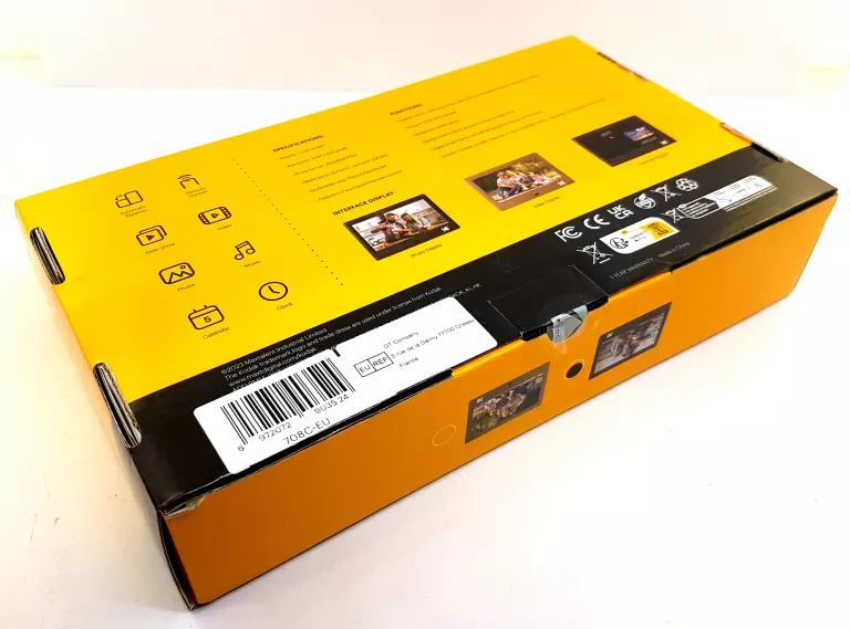 RAMKA CYFROWA KODAK 7" RDPF-708C ELEKTRONICZNA, EKRAN IPS, USB, SD, PILOT