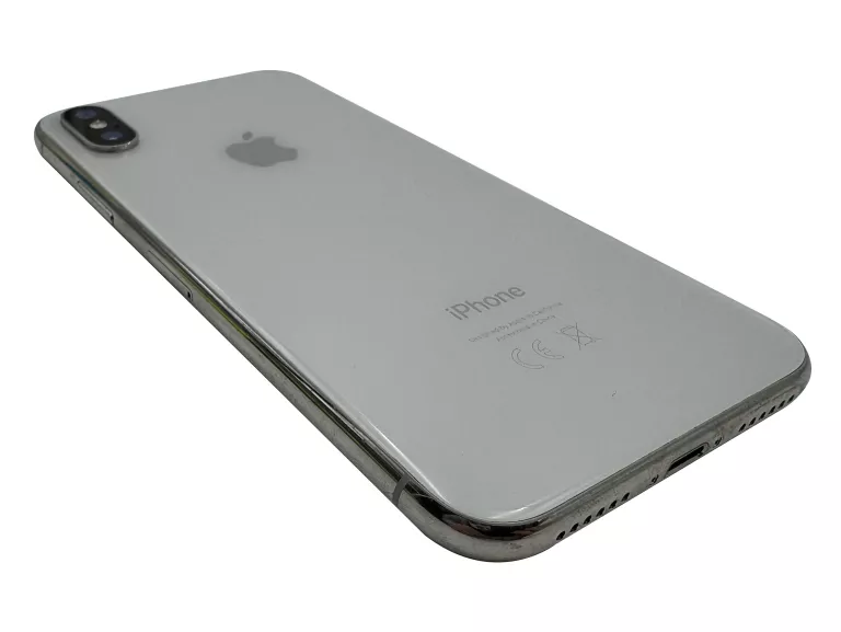 TELEFON APPLE IPHONE X 256GB BAT. 100% 5.8" 12MPIX BIAŁY - OPIS!