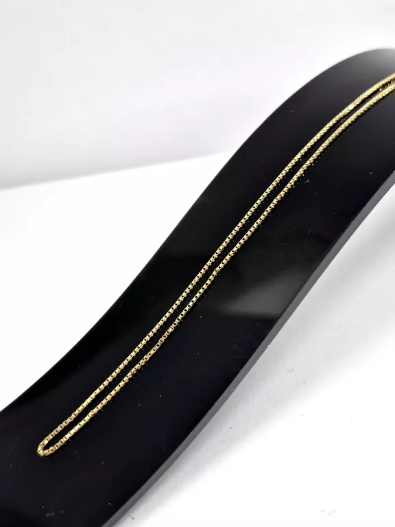 ZŁOTY ŁAŃCUSZEK KOSTKA 585 2,7G 54CM