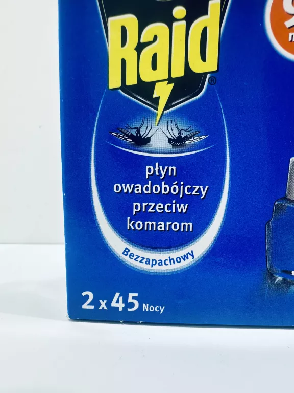RAID ZAPAS PŁYN PRZECIW KOMAROM 45 NOCY