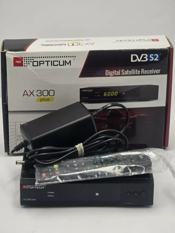 DEKODER OPTICUM AX 300 PLUS KOMPLET